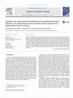 Research paper thumbnail of Synthesis and characterization of poly(styrene-<i>co</i> -butyl acrylate)/clay nanocomposite latexes in miniemulsion by AGET ATRP