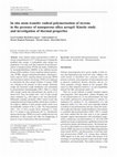 Research paper thumbnail of In situ atom transfer radical polymerization of styrene to in-plane functionalize graphene nanolayers: grafting through hydroxyl groups