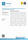 Research paper thumbnail of Call for Paper: "Holistic Approaches: The Inter-Effect Between Social Ecology and Social Work for Vulnerable Groups"