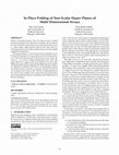 Research paper thumbnail of In-Place-Folding of Non-Scalar Hyper-Planes of Multi-Dimensional Arrays