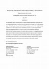 Research paper thumbnail of Regional Integration and Foreign Direct Investment