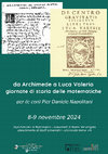 Research paper thumbnail of Questione di numeri: un sistema «barbaro» in due codici grammaticali [Da Archimede a Luca Valerio: giornate di storia delle matematiche per (e con) Pier Daniele Napolitani. Roma, 8-9 novembre 2024]