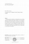 Research paper thumbnail of Listening to the US Hispanic/Latino (Latina) Sermon Listener