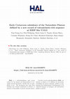 Research paper thumbnail of Early Cretaceous subsidence of the Naturaliste Plateau defined by a new record of volcaniclastic-rich sequence at IODP Site U1513