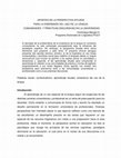 Research paper thumbnail of “Aportes de la perspectiva situada para la enseñanza del uso de la lengua: Comunidades y prácticas discursivas en la universidad. “