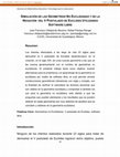 Research paper thumbnail of Simulación de las geometrías no euclidianas y de la negación del V postulado de Euclides utilizando software libre