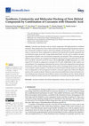 Research paper thumbnail of Synthesis, Cytotoxicity and Molecular Docking of New Hybrid Compounds by Combination of Curcumin with Oleanolic Acid