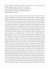 Research paper thumbnail of Review of Alexander Fidora's "Die Regierung des Gemeinwesens" in "Estudios Franciscanos"