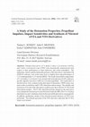 Research paper thumbnail of A Study of the Detonation Properties, Propellant Impulses, Impact Sensitivities and Synthesis of Nitrated ANTA and NTO Derivatives