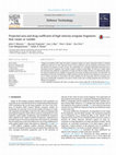 Research paper thumbnail of Projected area and drag coefficient of high velocity irregular fragments that rotate or tumble