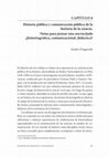 Research paper thumbnail of Cap. 6. Historia pública y comunicación pública de la historia de la ciencia. Andrés Dragowski