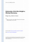 Research paper thumbnail of Entrevista: Erik Olin Wright e Michael Burawoy