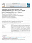 Research paper thumbnail of Facile synthesis of SrO/CeO 2 /alginate nanocomposite for the photocatalytic degradation of reactive red 195 dye and CO 2 capturing