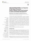 Research paper thumbnail of ABCG36/PEN3/PDR8 Is an Exporter of the Auxin Precursor, Indole-3-Butyric Acid, and Involved in Auxin-Controlled Development