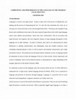 Research paper thumbnail of COMPETENCE AND PERFORMANCE IN THE LANGUAGE OF THE NIGERIAN LEGAL PRACTICE