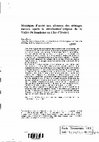 Research paper thumbnail of Stratégies d'accès aux aliments des ménages ruraux après la dévaluation (région de la vallée du Bandama en Côte d'Ivoire)