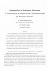 Research paper thumbnail of Summability of stochastic processes: a generalization of integration and co-integration valid for non-linear processes