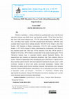 Research paper thumbnail of Türkistan Millî Mücadelesi: Sovyet Tarih Görüşü Bakımından Bir Değerlendirme