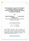 Research paper thumbnail of Novel Synthetic 2-Cyano-N-(3-(N-(Thiazol-2-yl) ‎Sulfamoyl) Phenyl) Acetamide Derivatives against ‎Spinning Silk Threads in Spodoptera frugiperda ‎