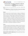 Research paper thumbnail of La disfunción familiar como predictor de codependencia en adolescentes mexicanos