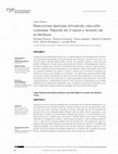 Research paper thumbnail of Reacciones leprosas simulando vasculitis cutáneas. Reporte de 3 casos y revisión de la literatura