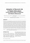 Research paper thumbnail of Adoption of Second Life in Higher Education