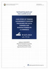 Research paper thumbnail of Case study of Turkish government's support programs for local farmers and manufacturers on e-commerce