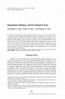 Research paper thumbnail of Dogmatism, Religion, and Psychological Type