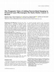 Research paper thumbnail of The Prognostic Value of Adding Narrow‐Band Imaging in Transoral Laser Microsurgery for Early Glottic Cancer: A Review