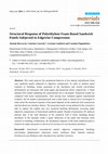 Research paper thumbnail of Structural response of polyethylene foam-Based sandwich panels subjected to edgewise compression