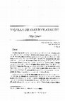 Research paper thumbnail of YA AYAN B R VARLIK OLARAK D L[#767849]-