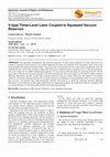 Research paper thumbnail of V-type Three-Level Laser Coupled to Squeezed Vacuum Reservoir