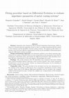 Research paper thumbnail of Fitting procedure based on Differential Evolution to evaluate impedance parameters of metal–coating systems