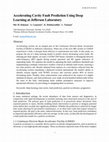 Research paper thumbnail of Accelerating Cavity Fault Prediction Using Deep Learning at Jefferson Laboratory