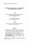 Research paper thumbnail of The effect of coating polymers on accumulation of airborne heavy metals by lichens