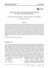 Research paper thumbnail of Perancangan sistem informasi peminjaman ruangan pada PT. Multi Aneka Pangan Nusantara