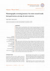 Research paper thumbnail of Mamografi tarama yolculukları: Bir katılımcı eylem araştırması