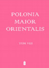 Research paper thumbnail of POLONIA MAIOR ORIENTALIS 2021, T. VIII