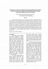 Research paper thumbnail of Pemanfaatan Jerami Sisa Produk Pertanian sebagai Bahan Dasar Produksi Etanol Secara Fermentasi (Optimasi Produksi Berdasarkan Perbedaan Konsentrasi Inokulum dan Lama Fermentasi)