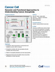 Research paper thumbnail of Genomic and Functional Approaches to Understanding Cancer Aneuploidy