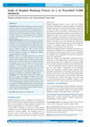 Research paper thumbnail of Study of Hospital Discharge Process viz a viz Prescribed NABH Standards