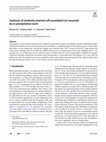 Research paper thumbnail of Synthesis of randomly oriented self assembled CuS nanorods by co-precipitation route