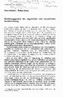 Research paper thumbnail of Berührungspunkte der ungarischen und slowakischen Sozialforschung