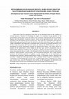 Research paper thumbnail of Pengembangan Kawasan Wisata Agro DI Kecamatan Nguntoronadi Kabupaten Wonogiri Jawa Tengah