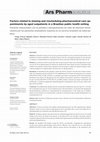 Research paper thumbnail of Factors related to missing and rescheduling pharmaceutical care appointments by aged outpatients in a Brazilian public health setting