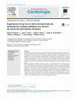 Research paper thumbnail of Experiencia inicial con el retiro de electrodos de estimulación cardiaca mediante una técnica de extracción percutánea mecánica