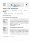 Research paper thumbnail of Descripción del primer caso clínico de síndrome de Qt corto en Colombia