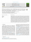 Research paper thumbnail of NMR-based metabolomics study of Amphoricarpos species from Montenegro