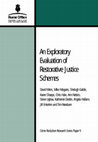 Research paper thumbnail of An exploratory evaluation of restorative justice schemes: Crime reduction research series paper 9