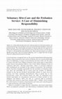 Research paper thumbnail of Voluntary After‐Care and the Probation Service: A Case of Diminishing Responsibility